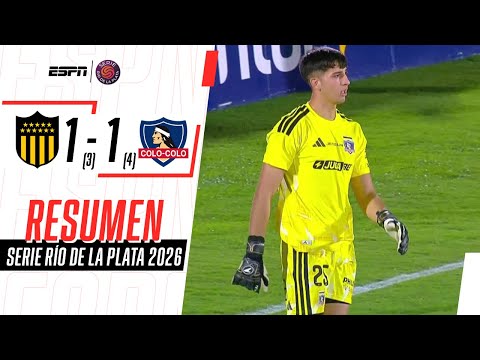 Video, resumen, penales y goles: Peñarol vs. Colo Colo (3-4) por Serie Río de La Plata