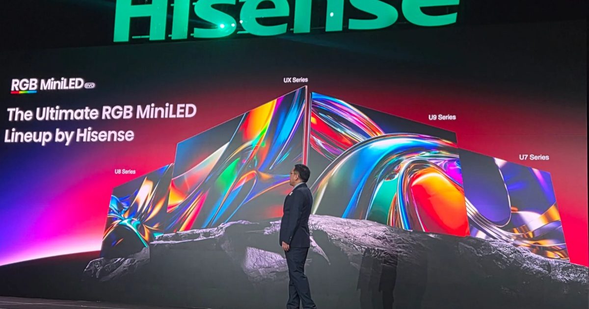 Todo lo que ocurrió en el lanzamiento de Hisense en el CES 2026