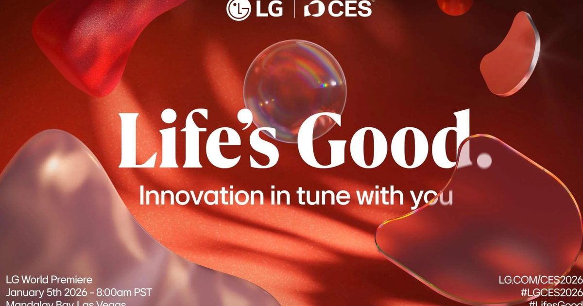 LG adelantará en CES 2026 la nueva revolución en televisores