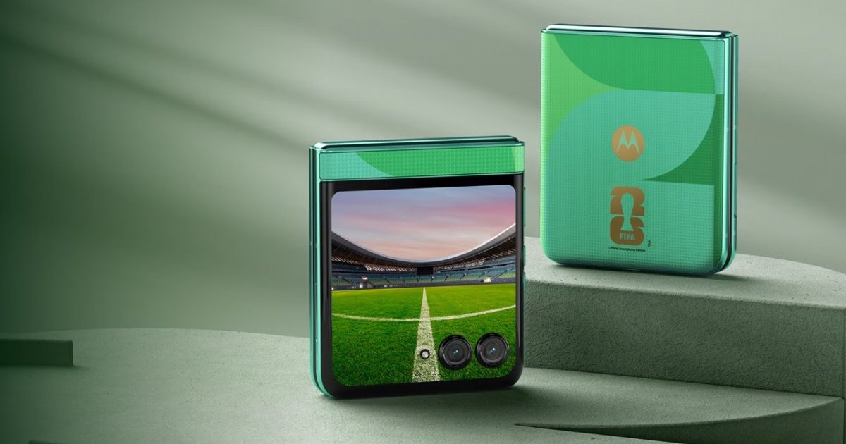 Motorola presenta dos teléfonos temáticos del Mundial 2026