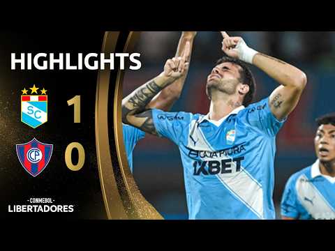 Resumen extendido en video: Sporting Cristal vs. Cerro Porteño (1-0), con gol de Felipe Vizeu