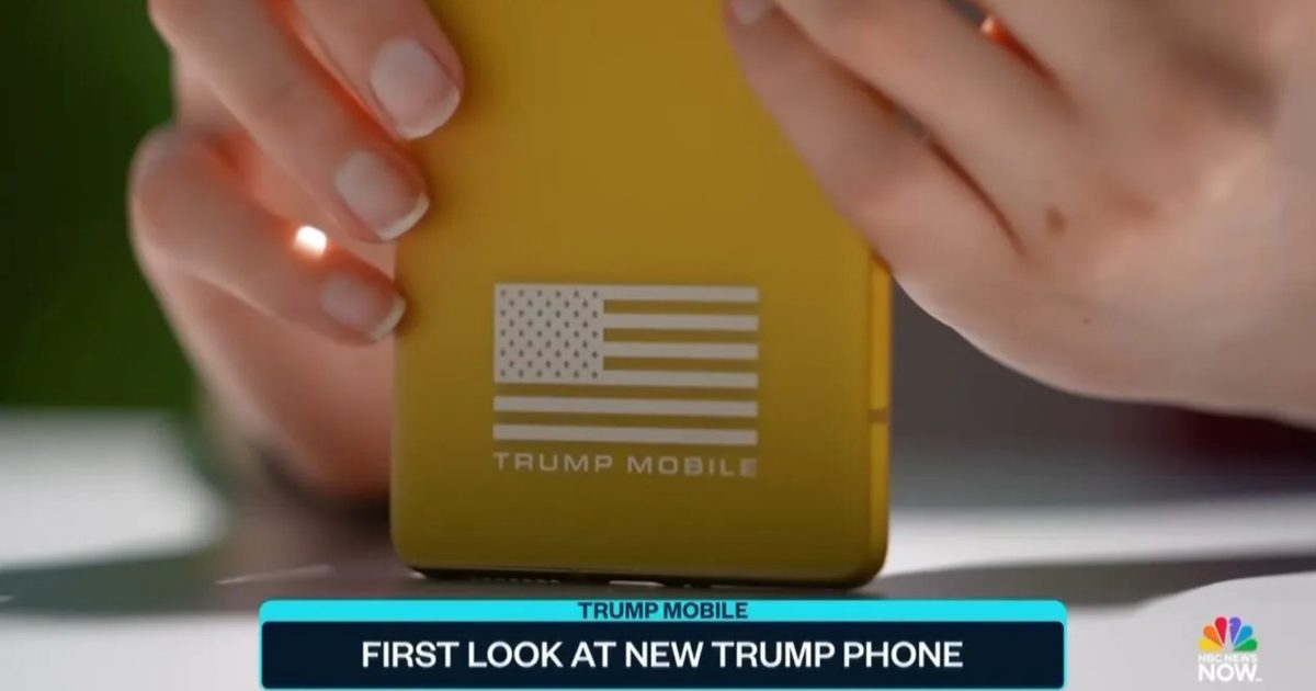 El teléfono Trump Mobile ya está entre nosotros: primer vistazo real