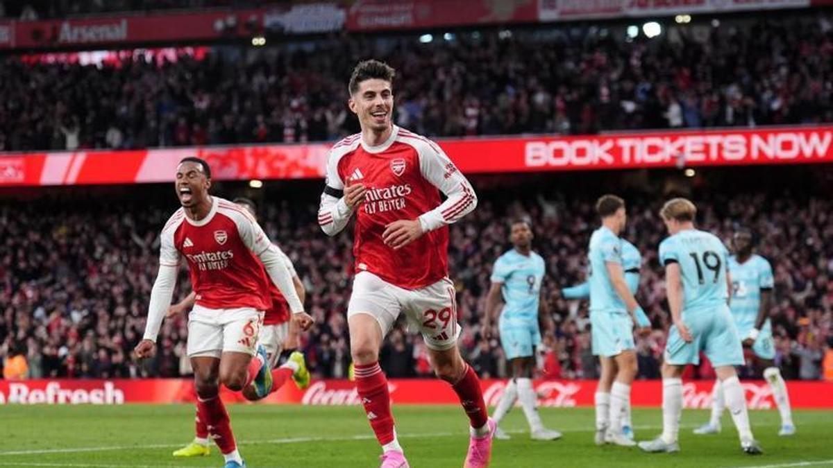 el Arsenal vence al Burnley y puede ser campeón este martes